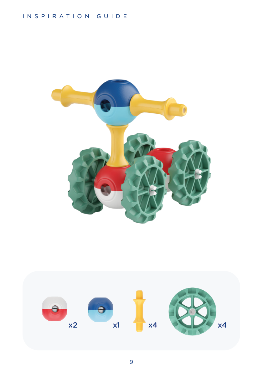 KUB Planet Magnetic Building Blocks for Kids, STEM Educational Toys for Boys and Girls Ages 3+, Education Pack (150 Pieces) - ED002