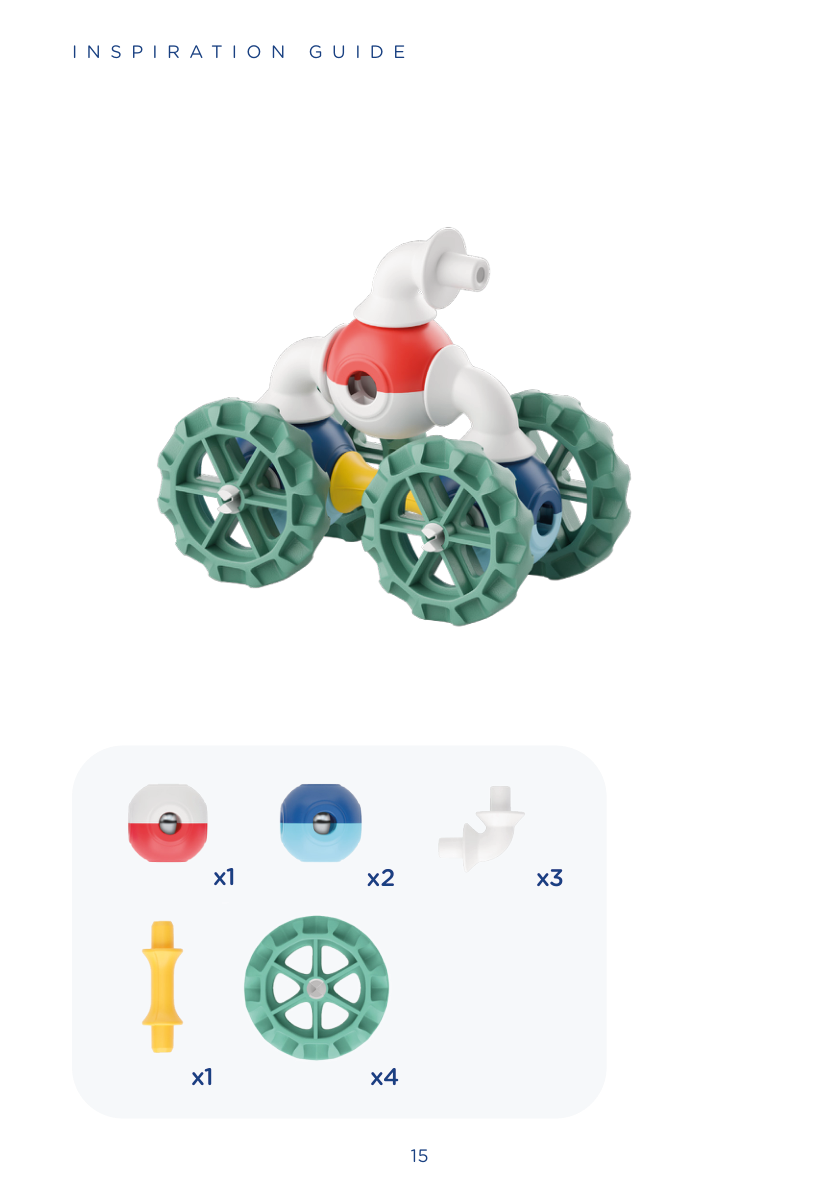 KUB Planet Magnetic Building Blocks for Kids, STEM Educational Toys for Boys and Girls Ages 3+, Education Pack (150 Pieces) - ED002