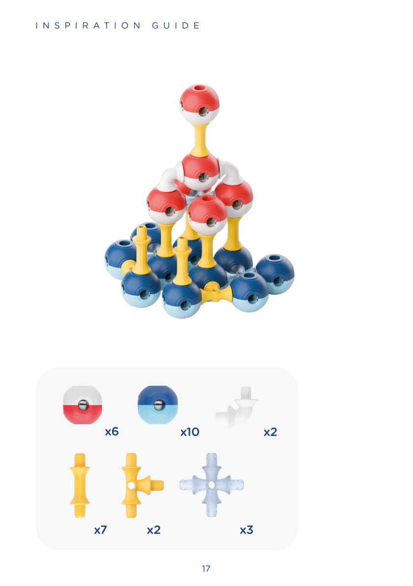 KUB Planet Magnetic Building Blocks for Kids, STEM Educational Toys for Boys and Girls Ages 3+, Education Pack (150 Pieces) - ED002