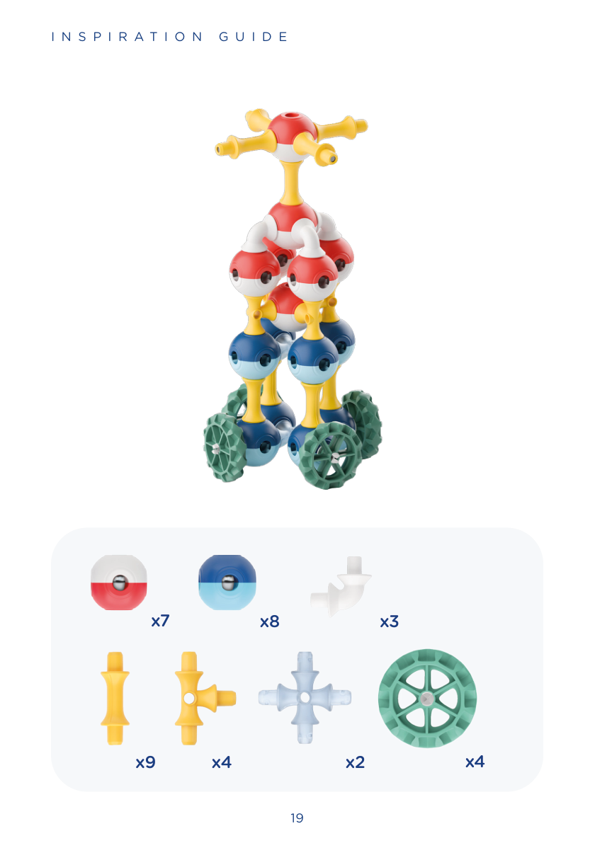 KUB Planet Magnetic Building Blocks for Kids, STEM Educational Toys for Boys and Girls Ages 3+, Education Pack (150 Pieces) - ED002