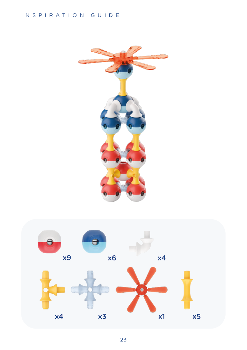 KUB Planet Magnetic Building Blocks for Kids, STEM Educational Toys for Boys and Girls Ages 3+, Education Pack (150 Pieces) - ED002